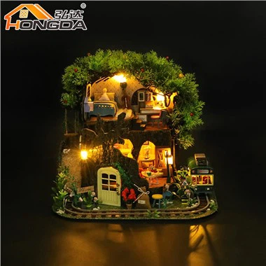 3D Puzzle Miniature Dollhouse Teeb