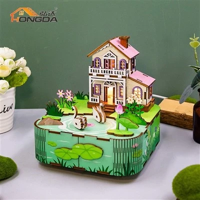 Tiny Tes Crank Ntoo Music Box